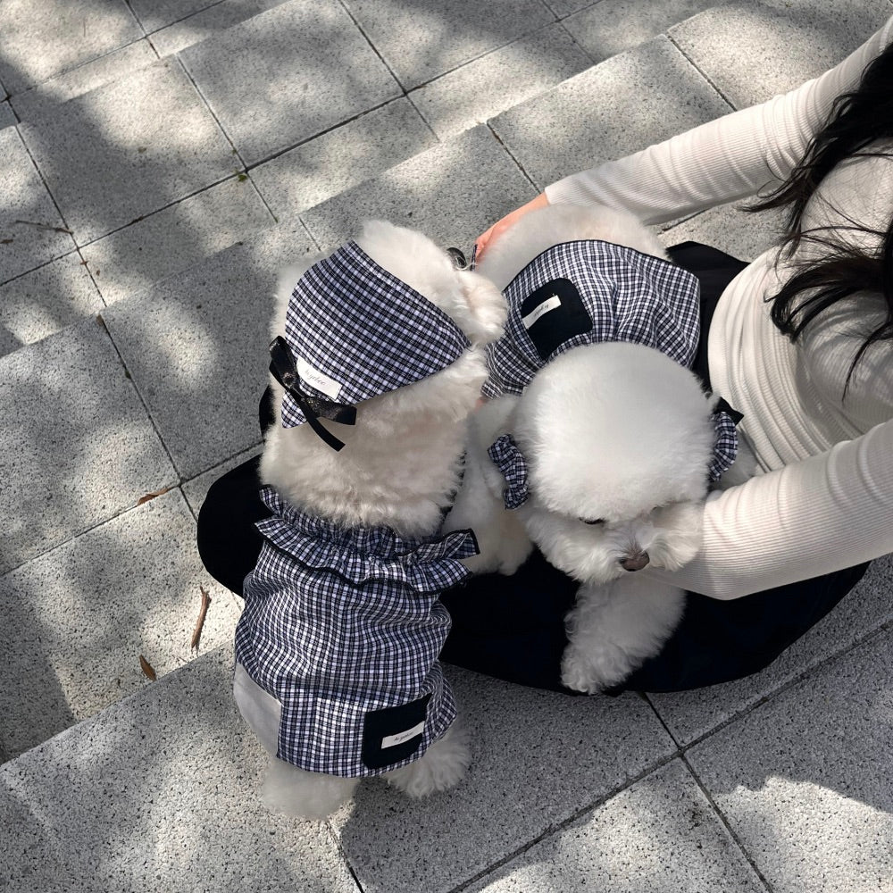 ※予約販売【Hi Yeboo】Lona Collection（Black & White）- ops & romper
