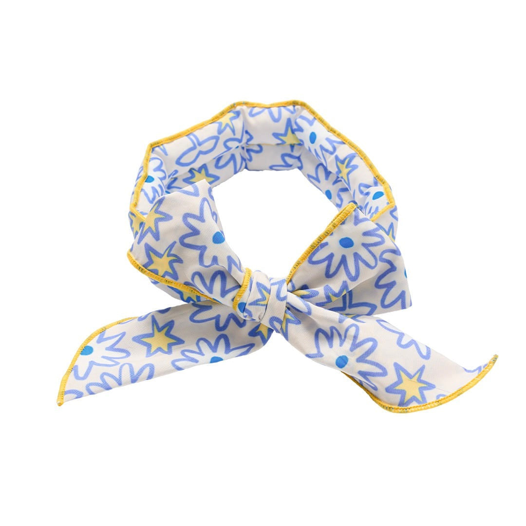 ※予約販売【munikund】COOL SCARF（Bloom Blue）