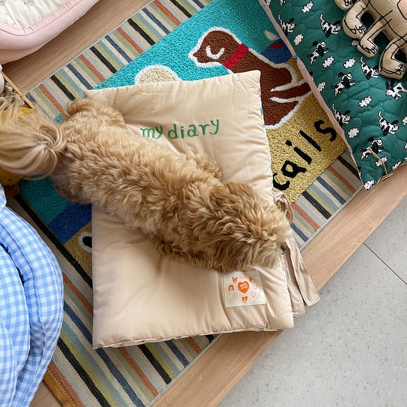※予約販売【OOPS! MY DOG】My Diary Mat（2color）