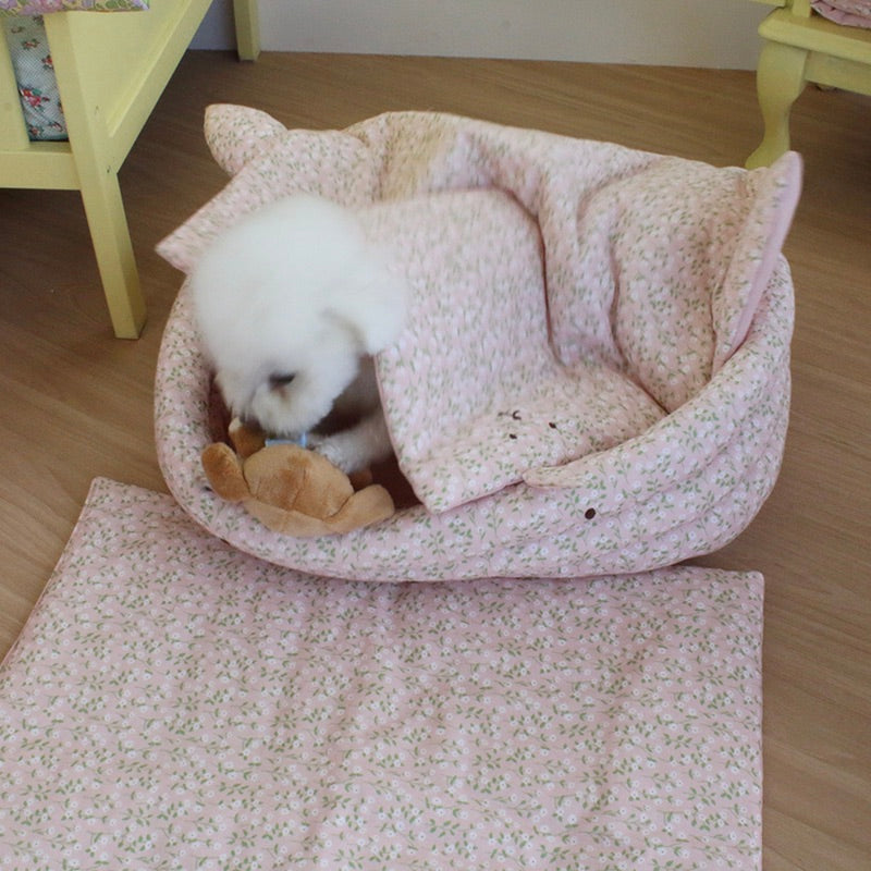 ※予約販売【OOPS! MY DOG】100% cotton Bunny House