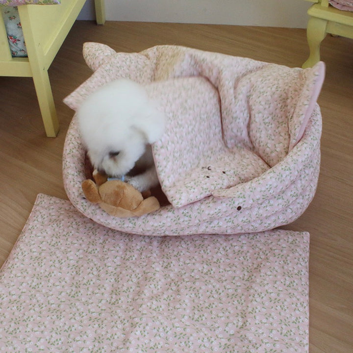 ※予約販売【OOPS! MY DOG】100% cotton Bunny House