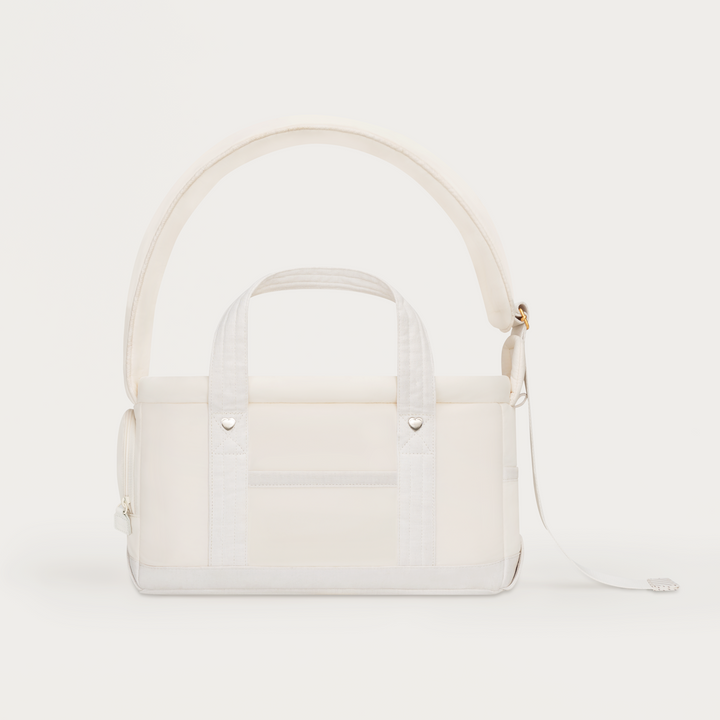 ※予約販売【seoru】Heart Veru Bag（Vanilla）｜犬用バッグ