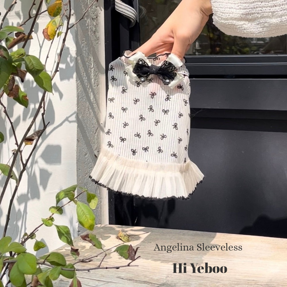 ※予約販売【Hi Yeboo】Angelina Sleeveless