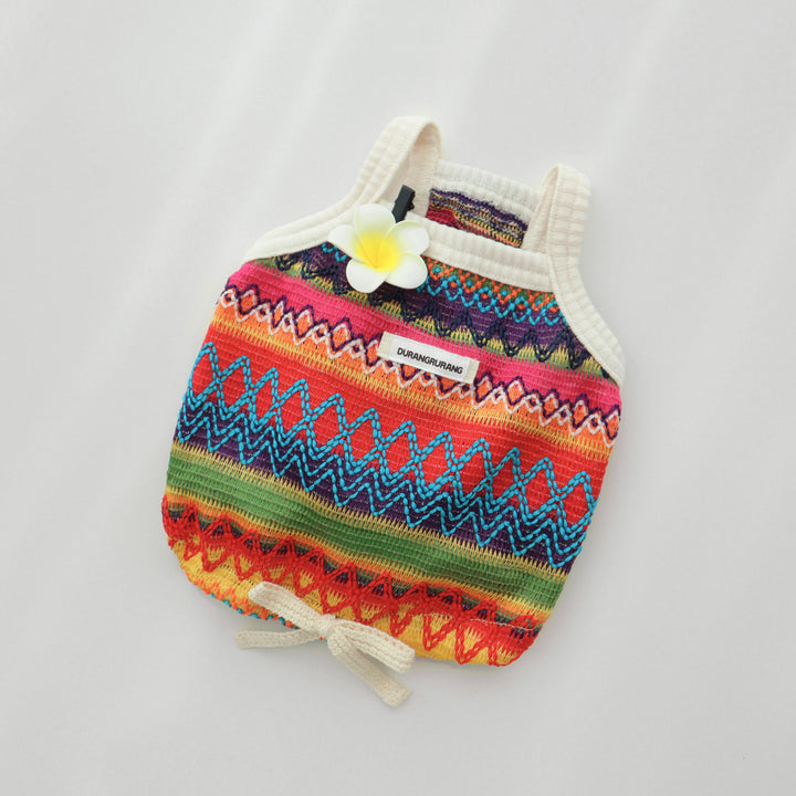 ※予約販売【DURANG RURANG】Wikiki Knit Top
