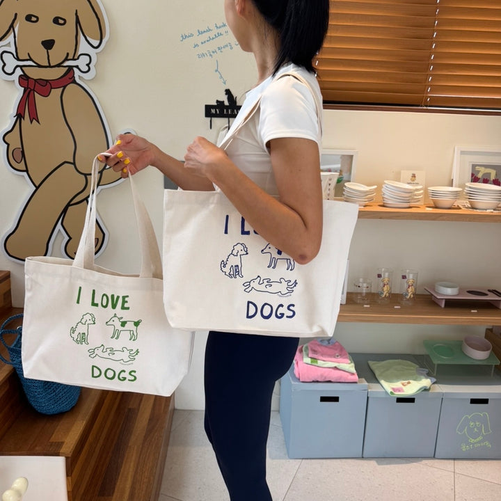 ※予約販売【OOPS! MY DOG】My Shoulder Bag（I LOVE DOGS）