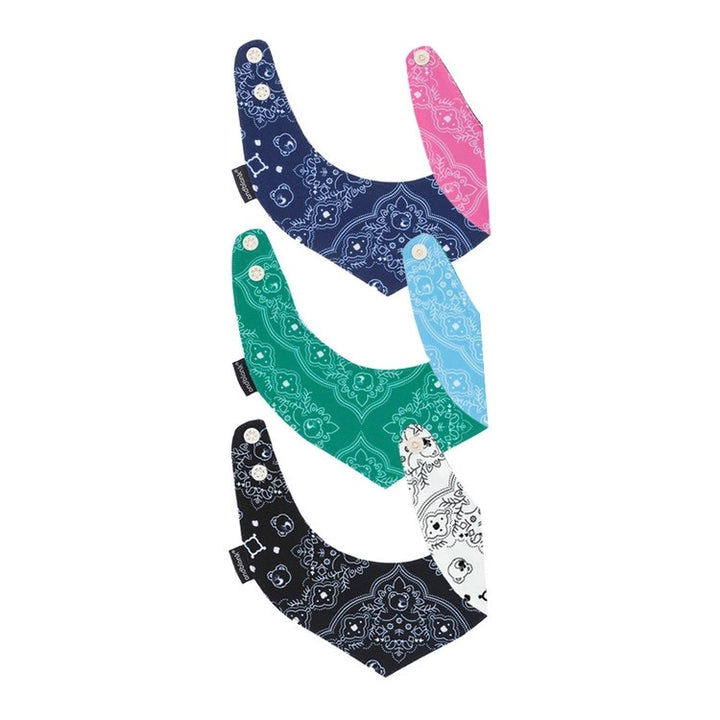 ※予約販売【andblank】Joy Bear Bug Guard Bandana Reversible Bib
