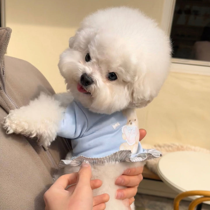 ※予約販売【Hi Yeboo】Love cupid sweatshirt（Blue）