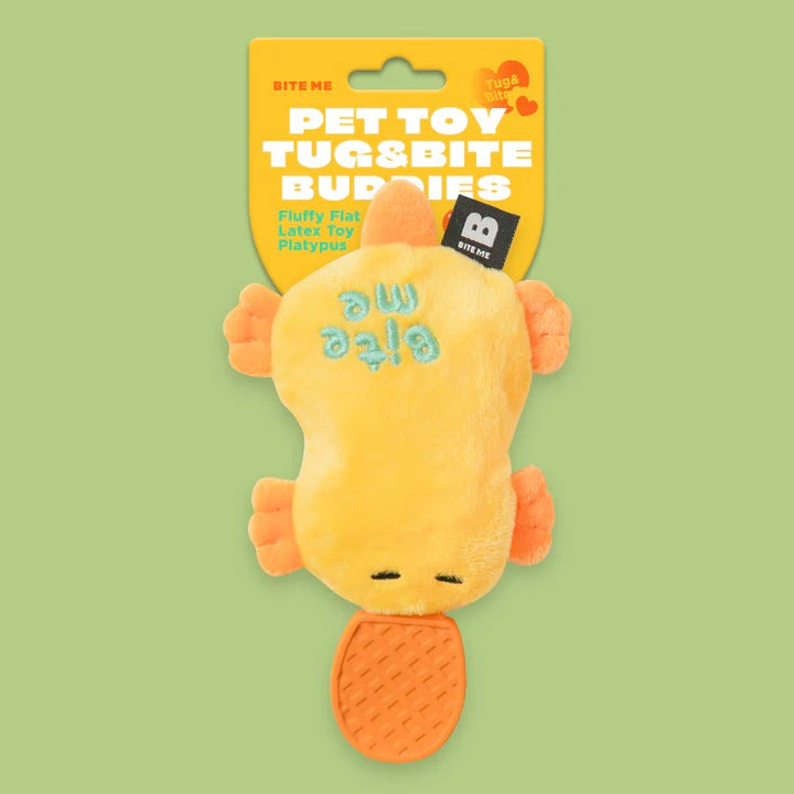 即納【BITE ME】Fluffy Flat Latex Toy（2 types）
