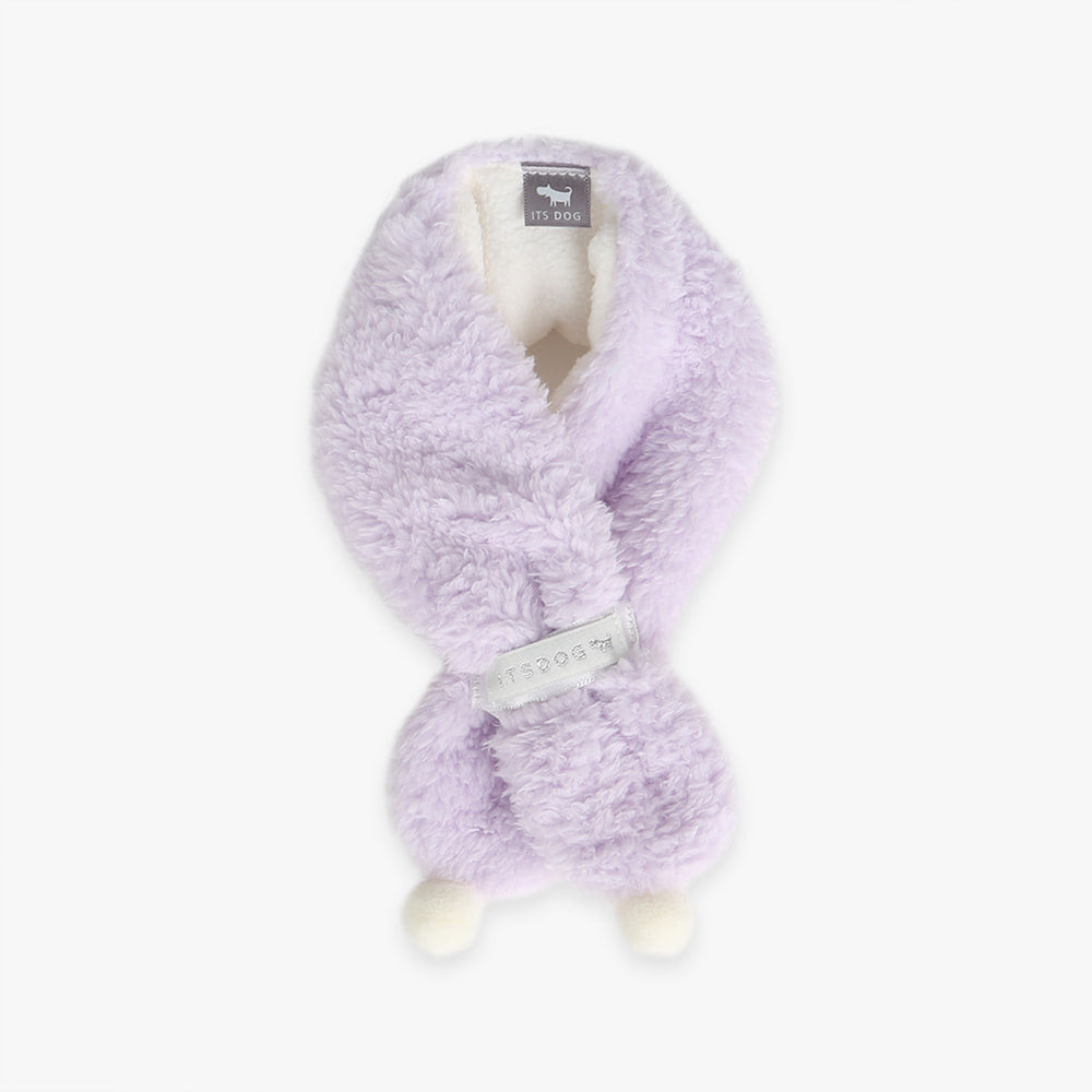 ※予約販売【ITS DOG】Snowball scarf (Violet)