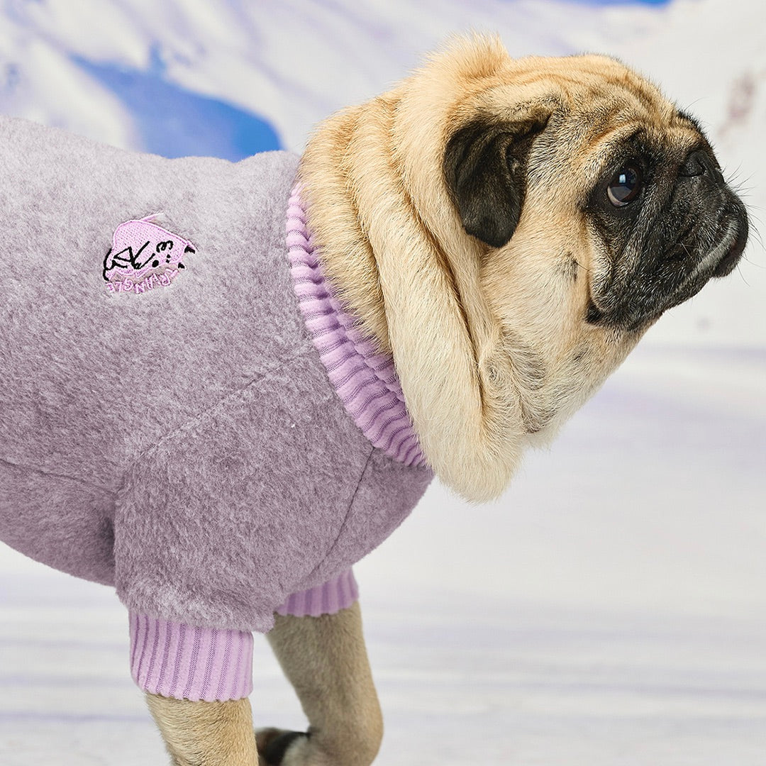 ※予約販売【munikund】Triangle Fleece All In One（Pink）