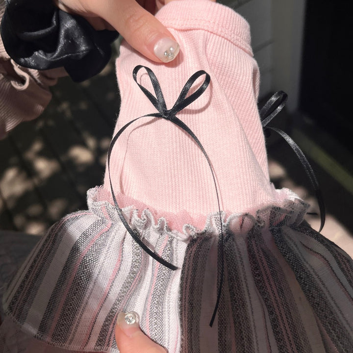 ※予約販売【Hi Yeboo】Vivi Tutu Sleeveless（Pink）