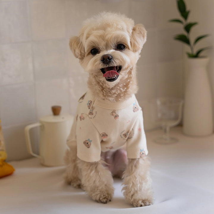 ※予約販売【Bailey】Teddy T-shirt（Teddy Ivory）