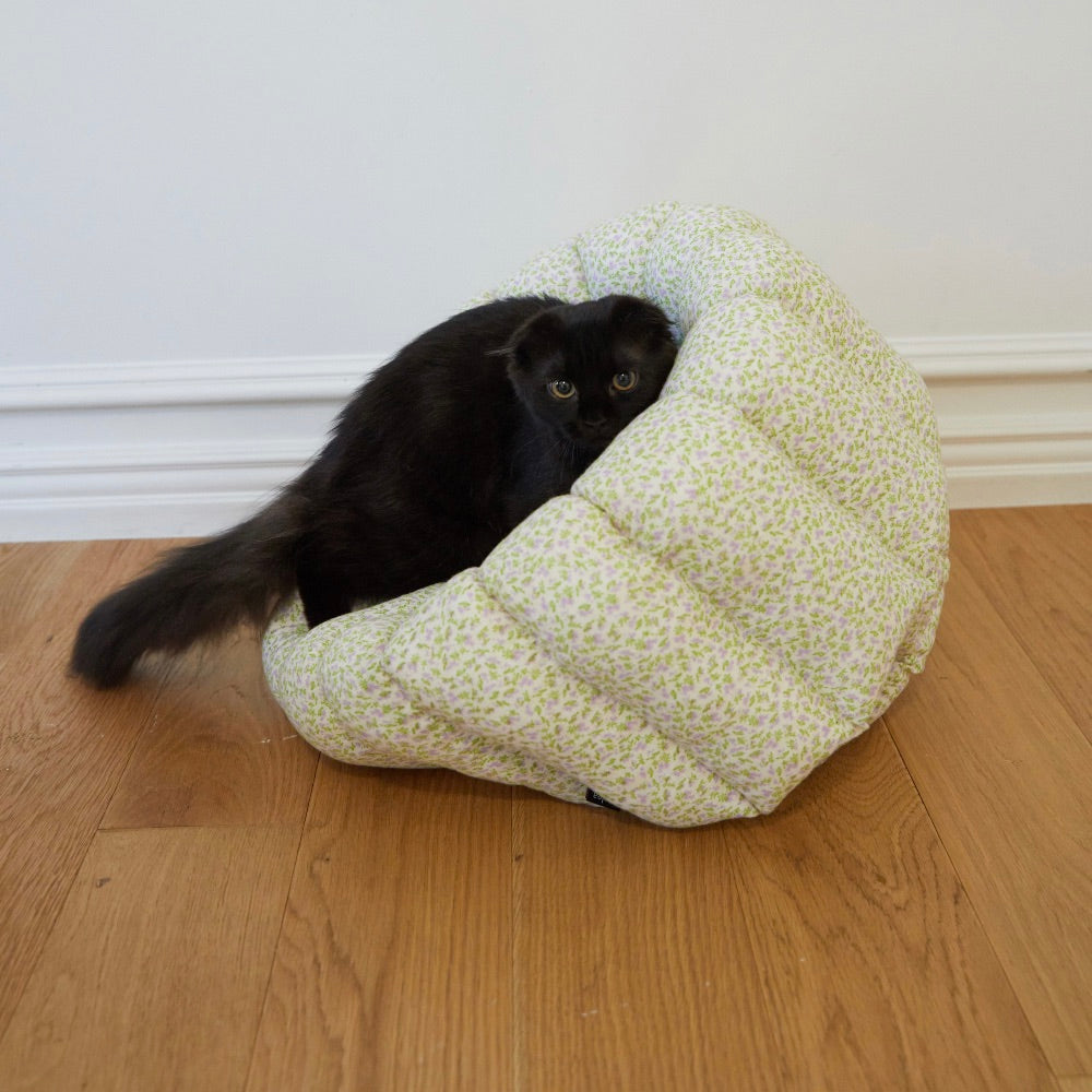 ※予約販売【azalea】Canele Cushion（New Flower Violet）