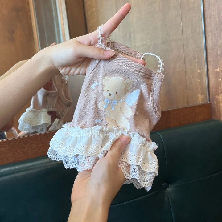 ※予約販売【Hi Yeboo】Cupid Bear Ops（Blue / Brown）