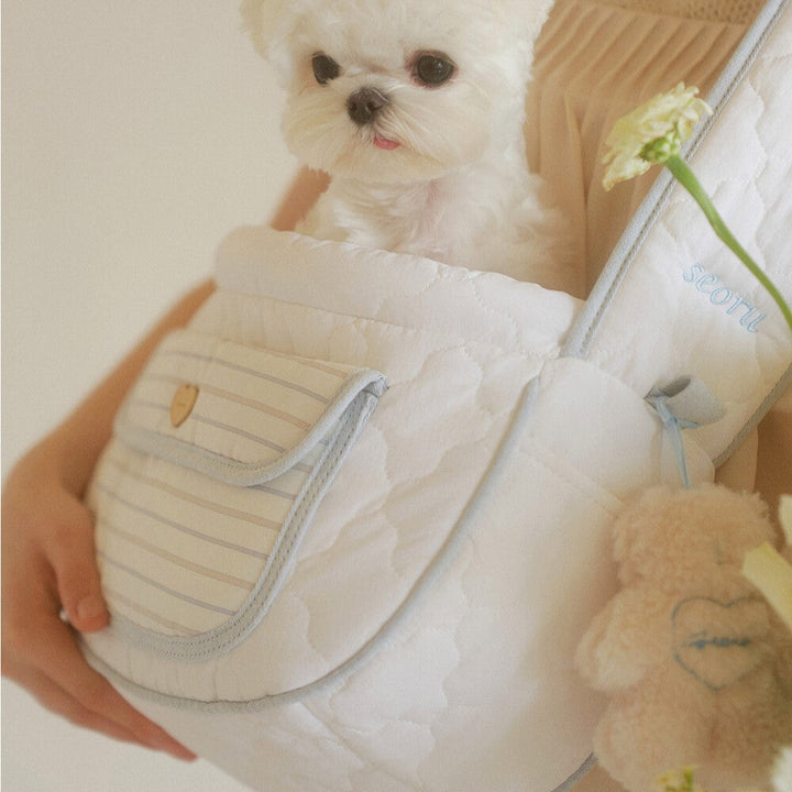 ※予約販売【seoru】Milky Valentine bag (baby blue)