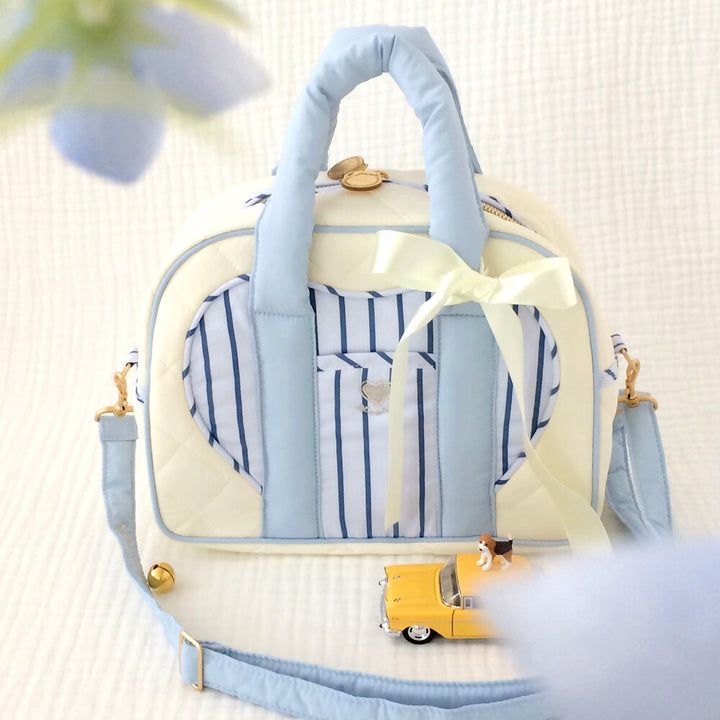 ※予約販売【seoru】Romantic Heart Bag (Blue)