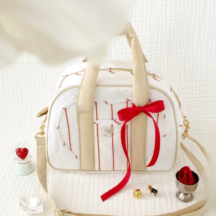 ※予約販売【seoru】Romantic Heart Bag (Red)