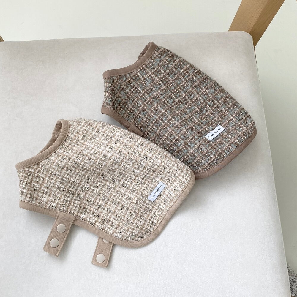 ※予約販売【Bonjour TOU-TOU】Tweed Glas Bustier（Brown）