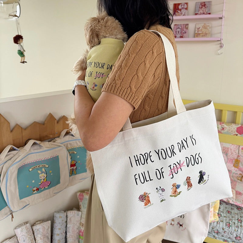 ※予約販売【OOPS! MY DOG】My Quote T（Gray）
