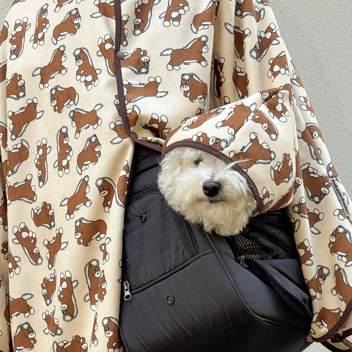 ※予約販売【CRR】Pony Soft corduroy Boa Blanket For me（人用）