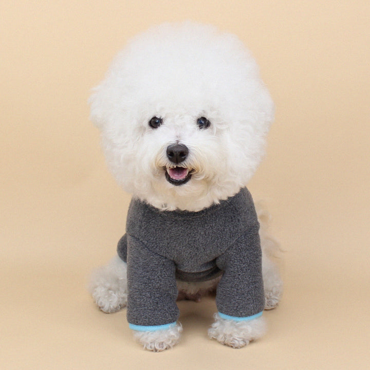 即納【CRR】Retro Fleece Button Tee（Gray）