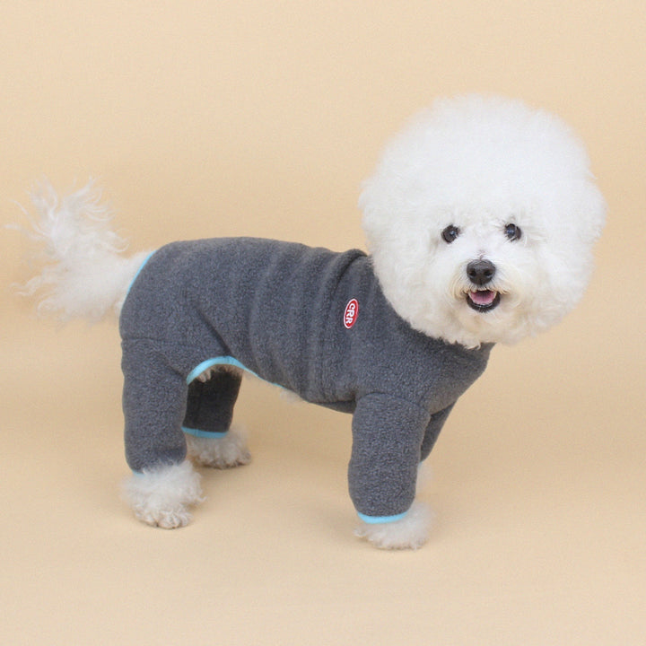 即納【CRR】Retro Fleece Button All-in-One（Gray）