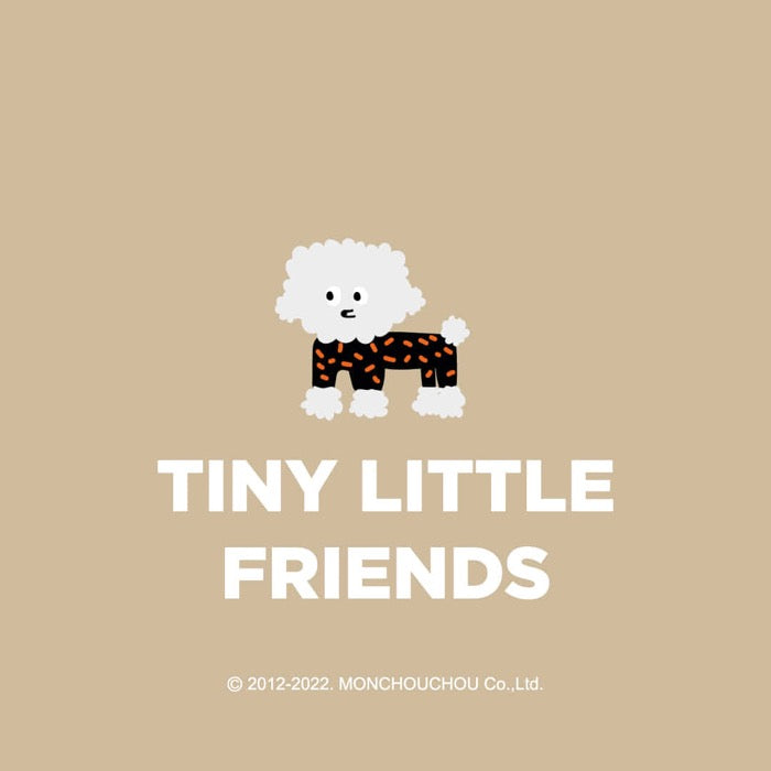 即納【monchouchou】Tiny Little Blanket（Beige）