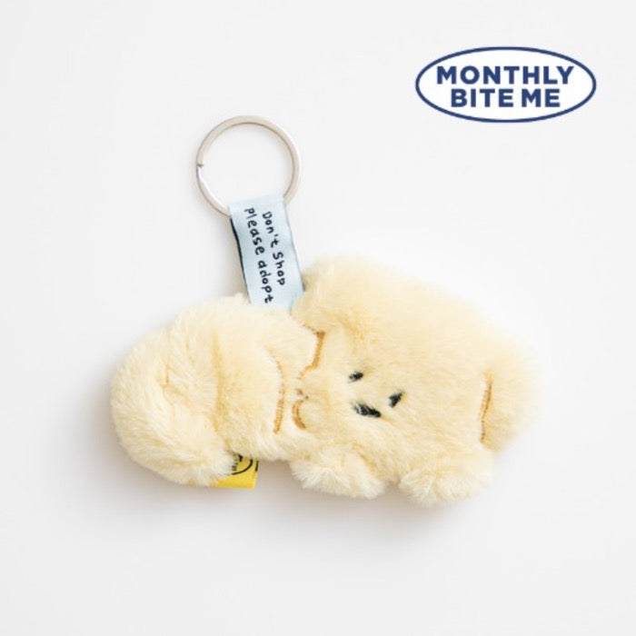 即納【BITE ME】Monthly Biteme July Cozy Fluffly Keychain