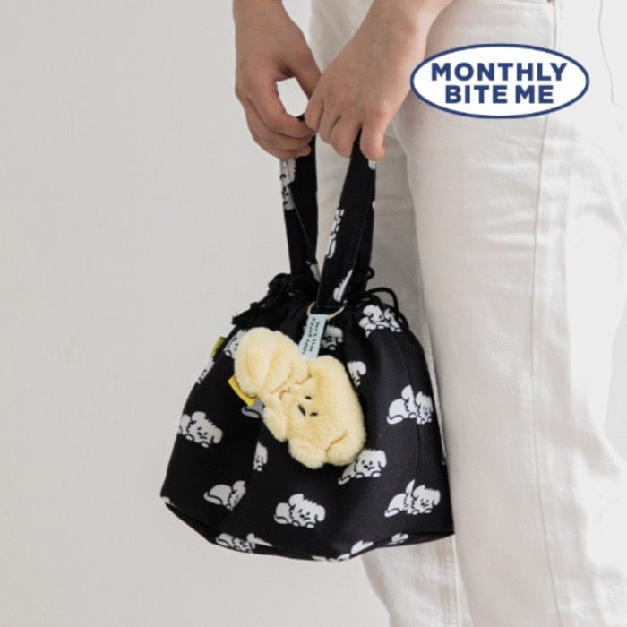 即納【BITE ME】Monthly Biteme July Cozy Puppy Cooler Bag