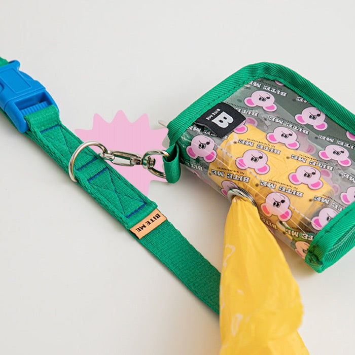 即納【BITE ME】PVC Card holder Poopbag case（3colors）