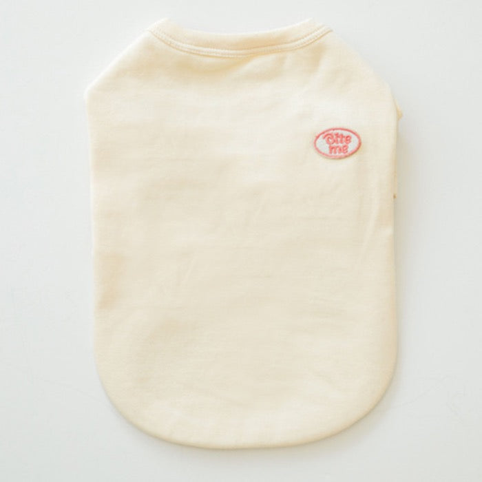 ※予約販売【BITE ME】Mochi t-shirt（Cream）
