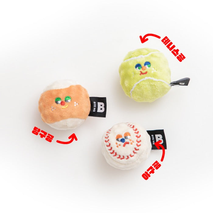 即納【BITE ME】Mini Sports ball Toy（3pcs）