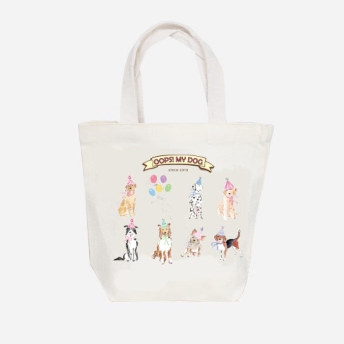 即納【OOPS! MY DOG】Mini Walking Tote Bag（Odd Dog）