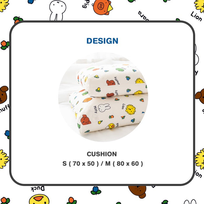 ※予約販売【noutti】Hello Miffy & Friends Cushion