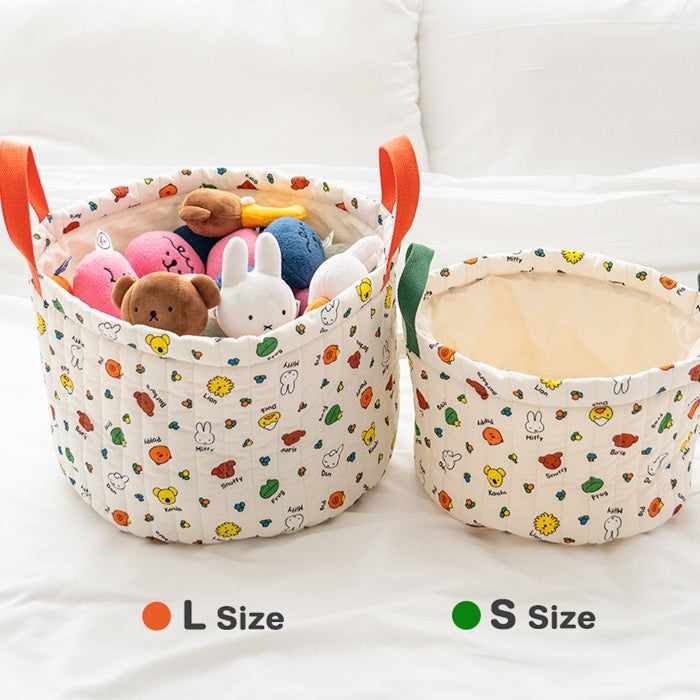 ※予約販売【noutti】Hello Miffy & Friends toy basket