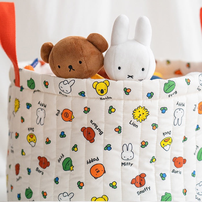 ※予約販売【noutti】Hello Miffy & Friends toy basket