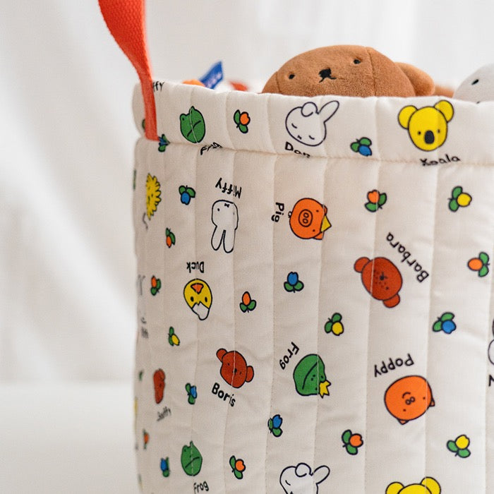 ※予約販売【noutti】Hello Miffy & Friends toy basket