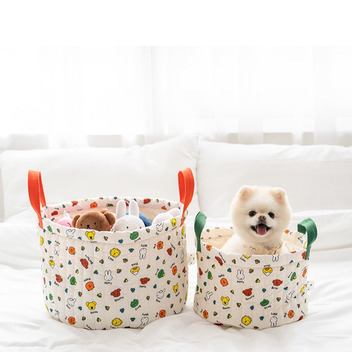 ※予約販売【noutti】Hello Miffy & Friends toy basket