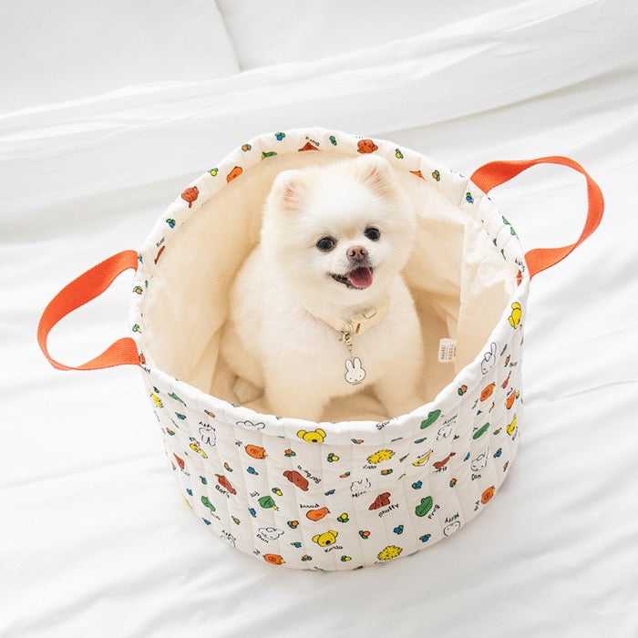 ※予約販売【noutti】Hello Miffy & Friends toy basket