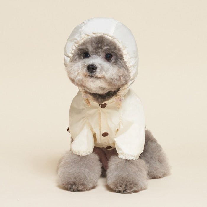 ※予約販売【meaningless】Gosomi Crop Wind Breaker（Beige）