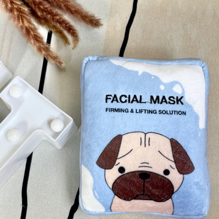 即納【Hey Cuzzies】Hide N Seek - Facial Mask Dog Toy