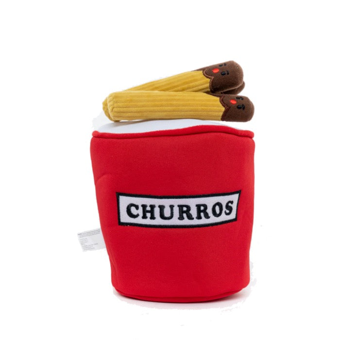 ※予約販売【Hey Cuzzies】Hide N Seek – Churros Bucket Dog Toy