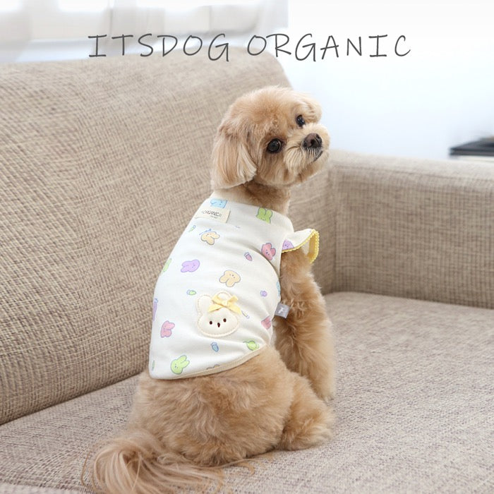※予約販売【ITS DOG】Organic Jelly Bunny Frill T-shirt
