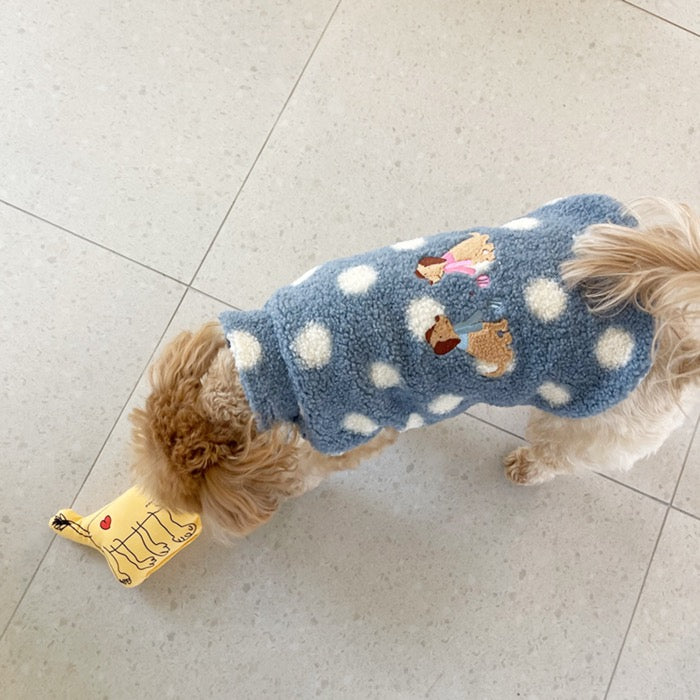 ※予約販売【OOPS! MY DOG】Two Doggy Vest（Indi Blue）