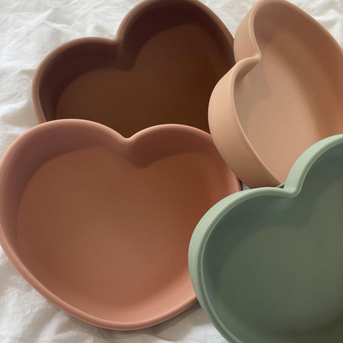 ※予約販売【D.NEAR】Heart Silicon Bowl