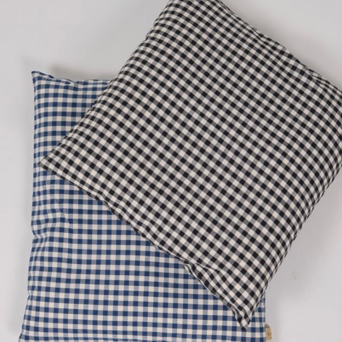 ※予約販売【D.NEAR】Microfiber Cushion Square（Check）