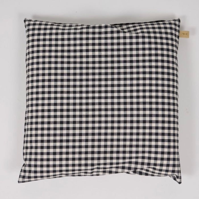 ※予約販売【D.NEAR】Microfiber Cushion Square（Check）