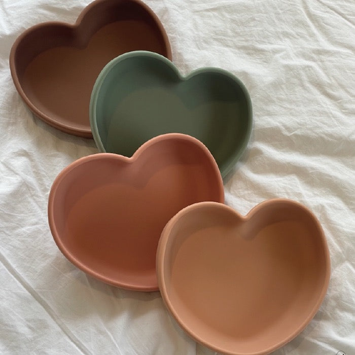 ※予約販売【D.NEAR】Heart Silicon Bowl