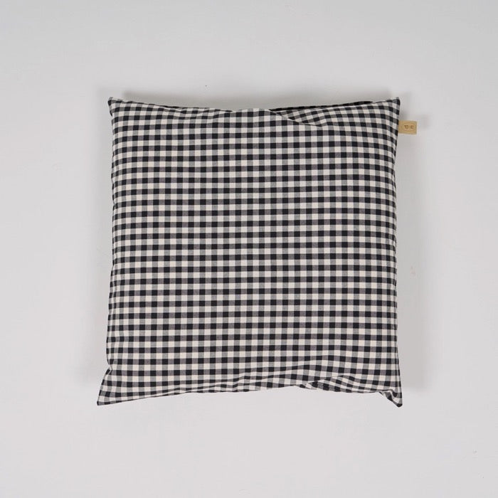 ※予約販売【D.NEAR】Microfiber Cushion Square（Check）