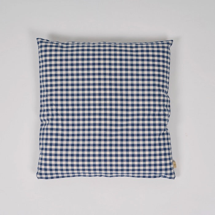 ※予約販売【D.NEAR】Microfiber Cushion Square（Check）